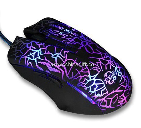 LASER lighting logo gaming mouse