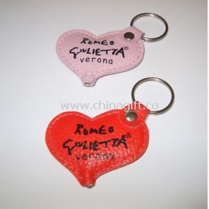 PU Leather LED Keyring
