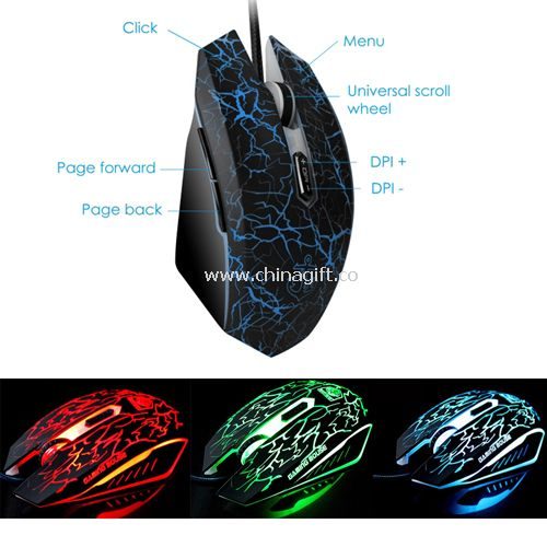 USB gaming mouse