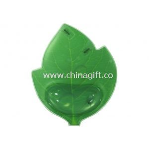 Leaf Shape Liquid Mouse Pad
