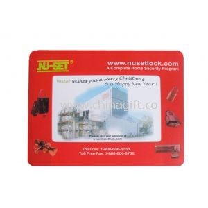 Transparent Hard Top Personalized Photo Mouse Mat For Advertising Gift