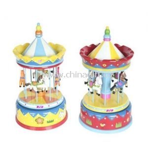 Colorful rolling horse music