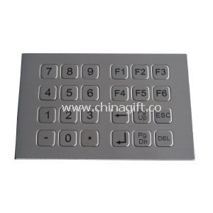 24 taste plat de top panou montaj industrial metal minitastatura numerică