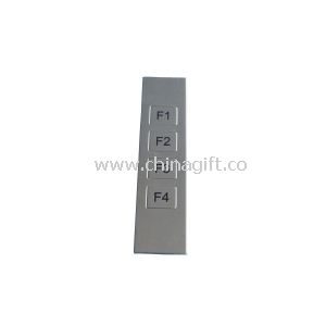 Vending Machine keypad with 4 keys with short stroke/function keypads