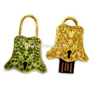 Bell Style Jewelry USB Flash Drive 32GB With CE , FCC , RoHS Certification