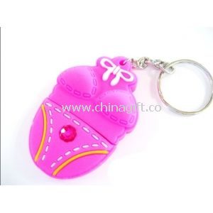 Cartoon USB Flash Drive With Hot Plug & Play For Key Ring