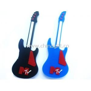 Guitar Shape Funny Largest Cartoon USB Flash Drive