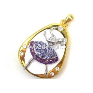 Lady Dancer Jewelry USB Flash Drive 4GB