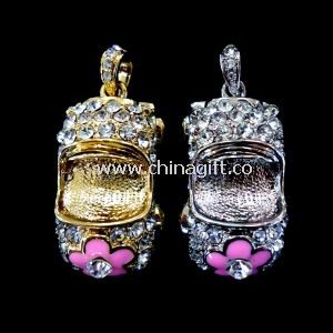 USB-HDD Or USB-ZIP Mode Jewelry USB Flash Drive