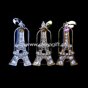 USB Version 2.0 Jewelry USB Flash Drive 1GB With High Data Transfer Speed