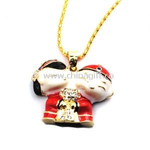 USB Version 2.0 Jewelry USB Flash Drive 4GB  With Hot Plug & Play