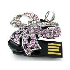 USB Version 2.0 Jewelry USB Flash Drive 4GB With Original Flash Memory