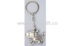 Dog Metal keychain