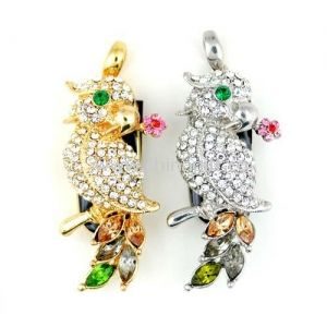Jewelry USB Flash Drive 128GB With USB-HDD Or USB-ZIP Mode
