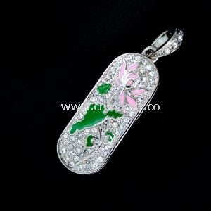 Mini Jewelry USB Flash Drive 128GB