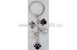 Toe metal keychain