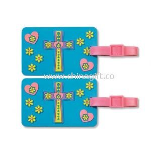 Silicone Luggage Tag With Printed Or Embossed Logo