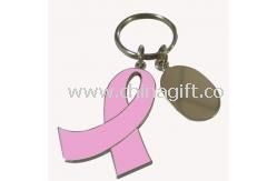 Metal fancy keychain with printed any logo