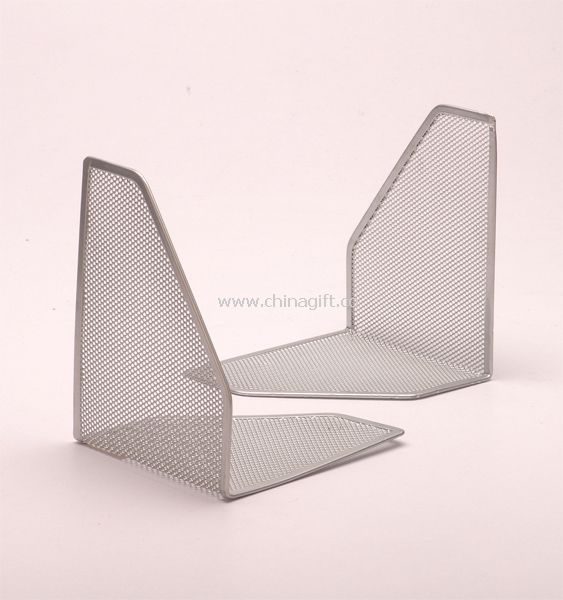 Metal mesh bookend