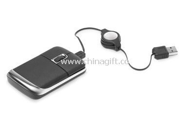 USB RETRACTABLE LEATHER MOUSE