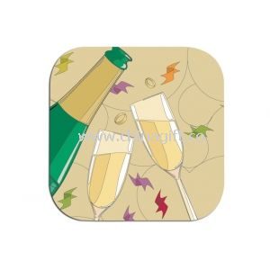 3D Square Cup Mat