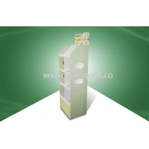 4 Tire POS Cardboard Display Shelf Cardboard Retail Display Stands