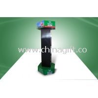 Cardboard Display Stands Hook Floor Display For Pet-wear Products
