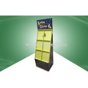 Cardboard Floor Display Racks Recyclable