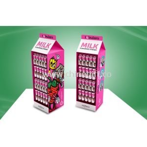 Fluorescent Printing Ink Eye -catching Walmart POS Cardboard Display With Hooks