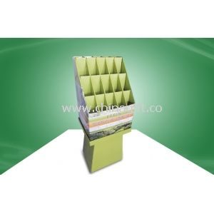 Fragrant Oil Corrugated Cardboard Dump Bins Cardboard Display Units