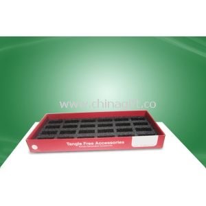Glossy Cardboard PDQ Trays Countertop Cardboard Display Box With Special Frosted Finish