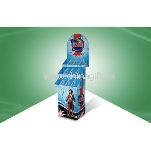 Promotional Shop Product floor standing display units , Cardboard Wine Display Units