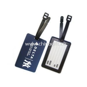 Silk Printed PVC Luggage Tag For Men
