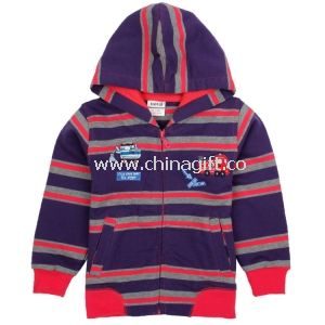 Boys Wear Embroidered Skateboarding Bart Zip-Up Spring Winter Fashion Hoodies