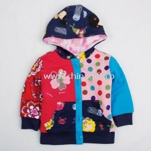 New girls Cotton long sleeve hoodies
