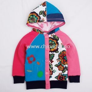 Outwear Girls Fleece Coat with Hood