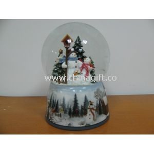 Snowman float snowing Water/Snow Globes