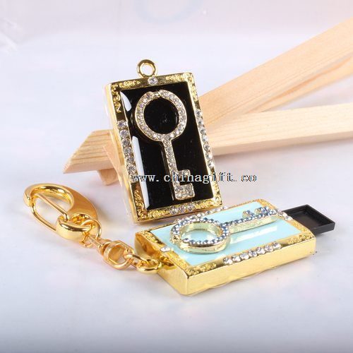 mini metal nøglering usb pendrive