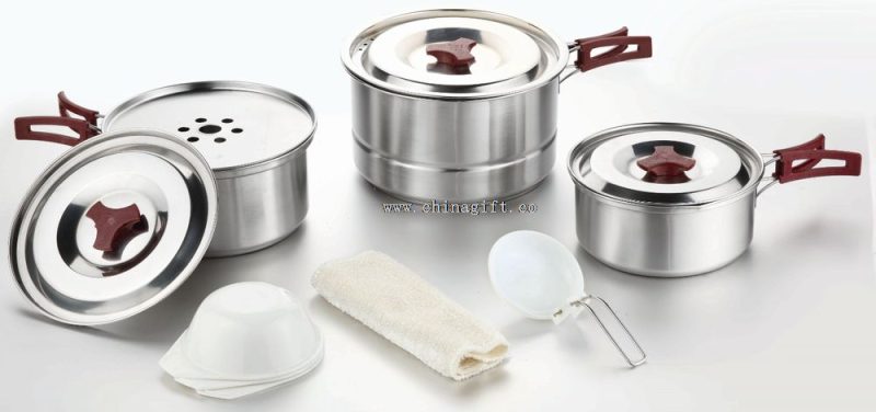 12pcs rustfritt stål Kjøkkenartikler sett