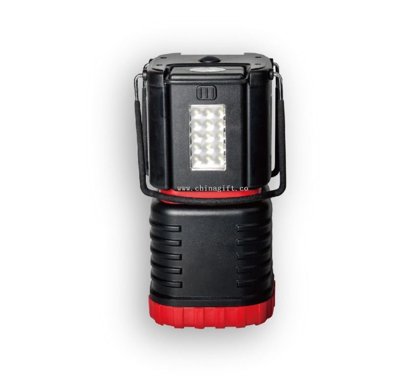 ABS/GPPS 3 * AAA 3.7 v / bateria de Li 3600MAH acampamento luz