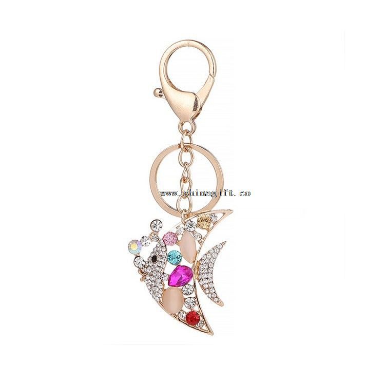 Keychain wholesale rhinestone keychains new promotional gift