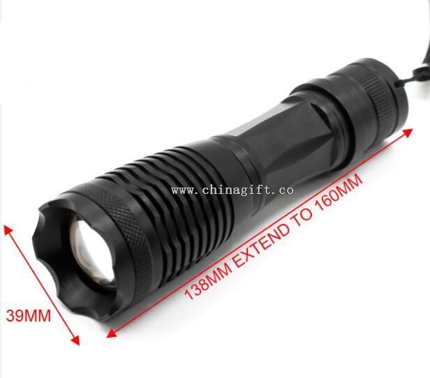 500m breite Abstand Taschenlampe