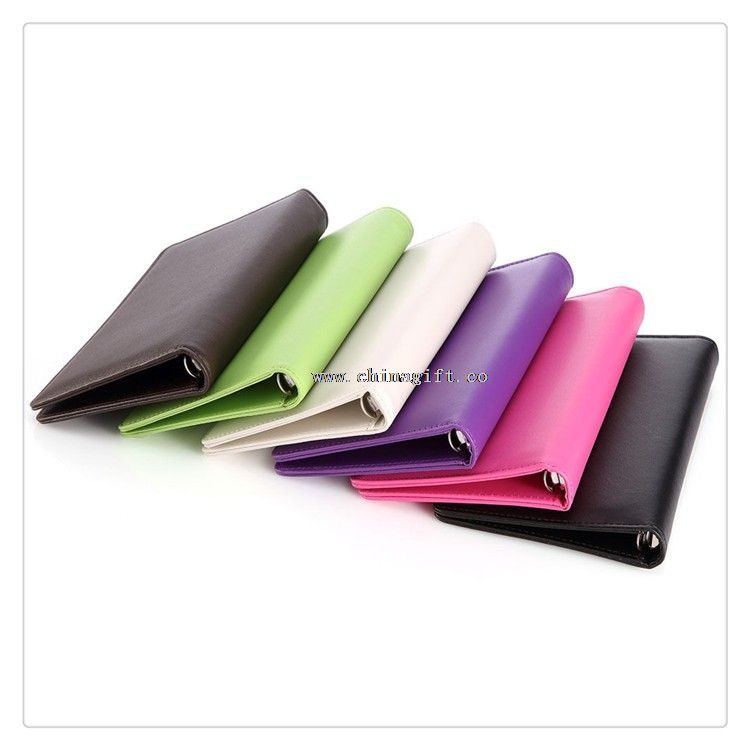 Leather Cover File Folder Portfolio A6 Ring Binder