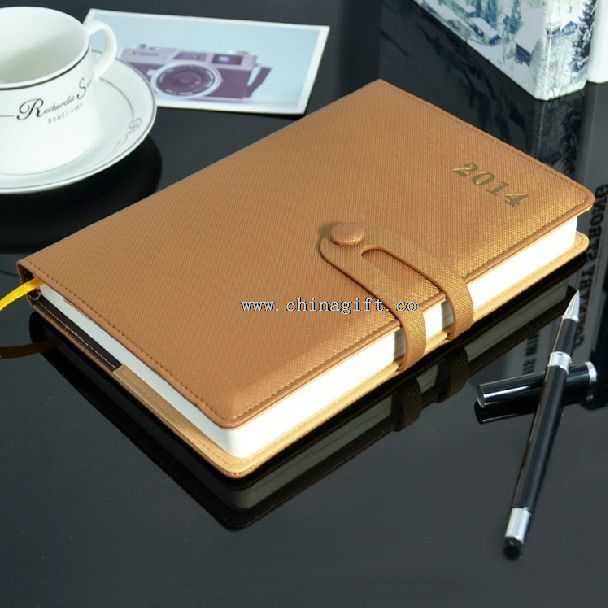 Simple style hard cover notepad book