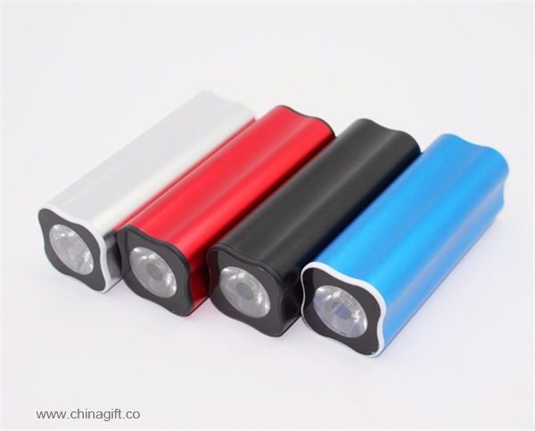 Power Bank With LED Flashlight