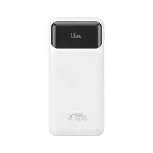 10000mAh Power Bank with Built-in Dual Cables