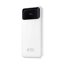 10000mAh Power Bank with Built-in Dual Cables