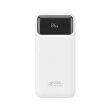 20000mAh Power Bank with Built-in Dual Cables