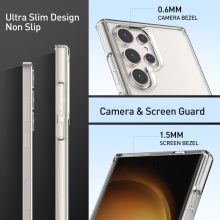 Anti-Yellowing and Anti-Oxidation Ultra-Thin Transparent Phone Case for Samsung