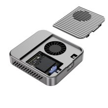 Magnetic NVMe Drive Enclosure